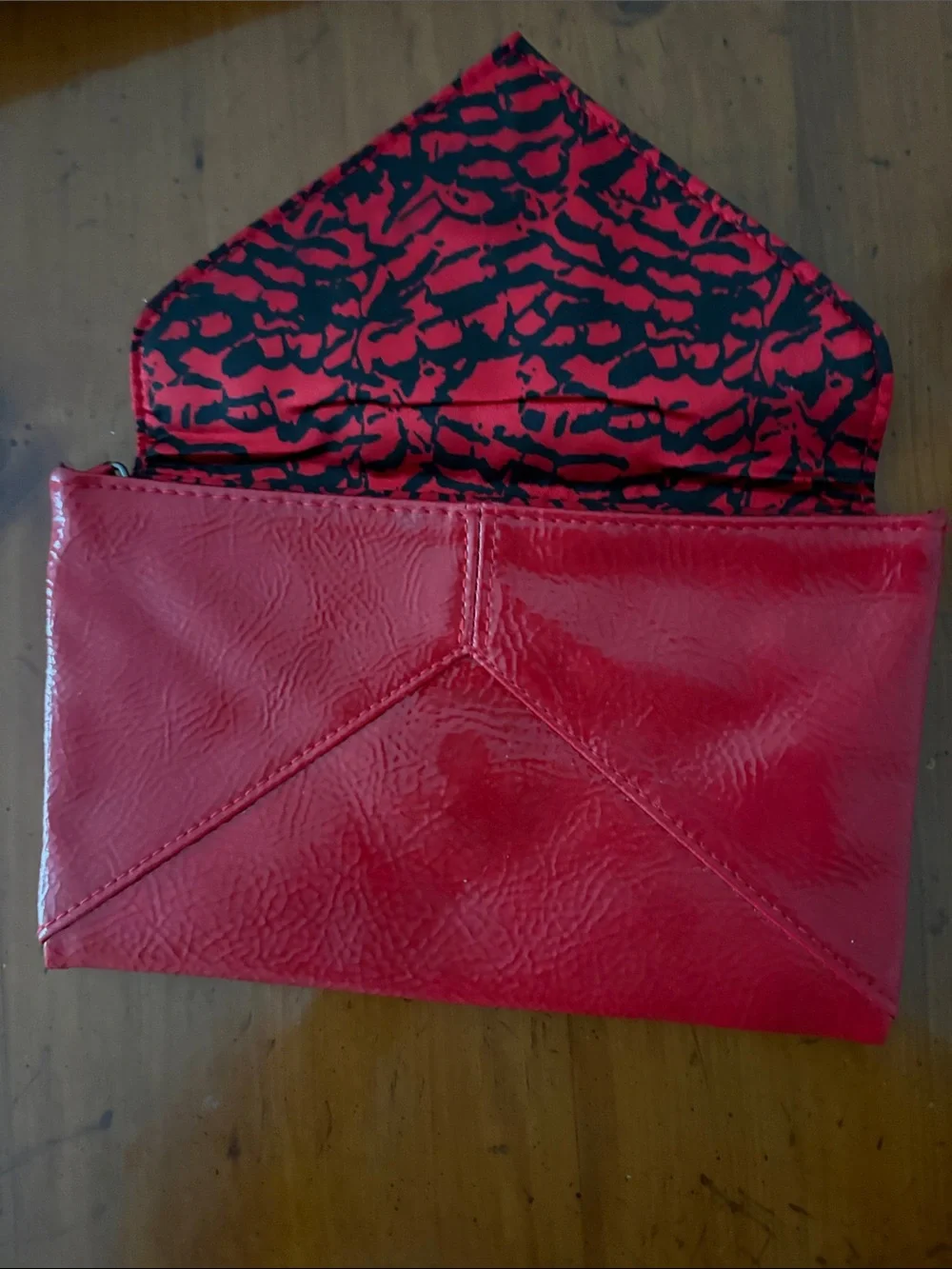 Mary Kay Red Envelope Clutch  and tote bag
